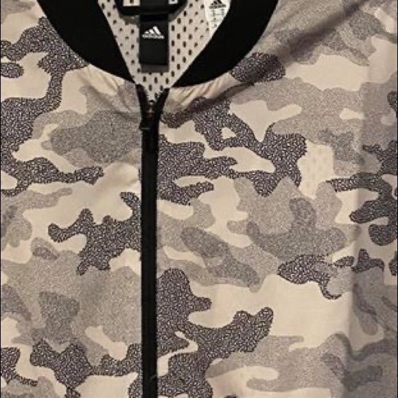 Adidas Bomber Lightweight Camouflage Woven Jacket - Picture 6 of 7